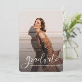 Abschluss 2025 Skript 5 Fotos Grad Ankündigung (Stehend Vorderseite)