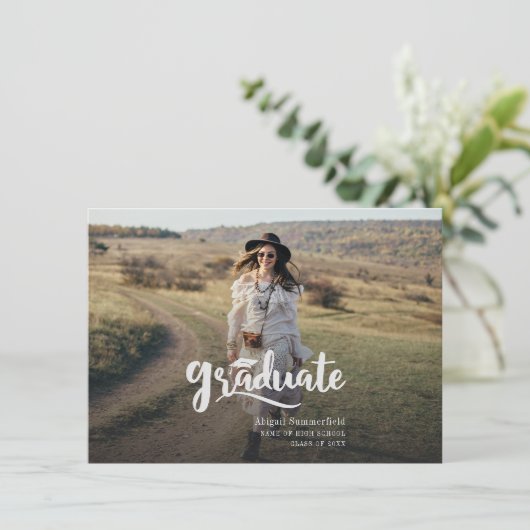 Abschluss 2025 Skript mit Foto Ankündigung (Stehend Vorderseite)