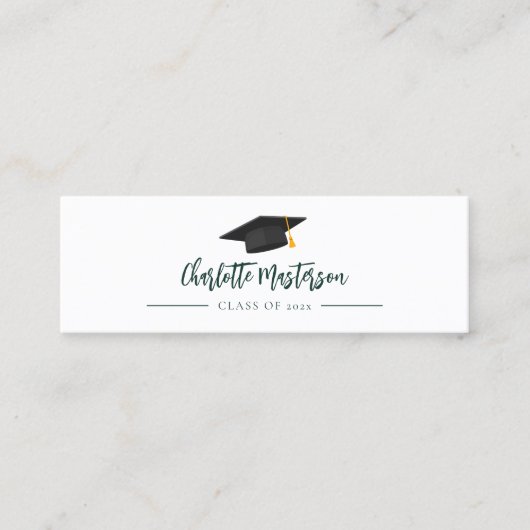 Abschluss 2025 Skriptbezeichnung Aufruf Mini Visitenkarte (Vorderseite)