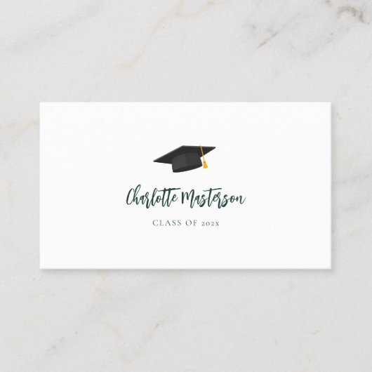 Abschluss 2025 Skriptbezeichnung Visitenkarte (Vorderseite)