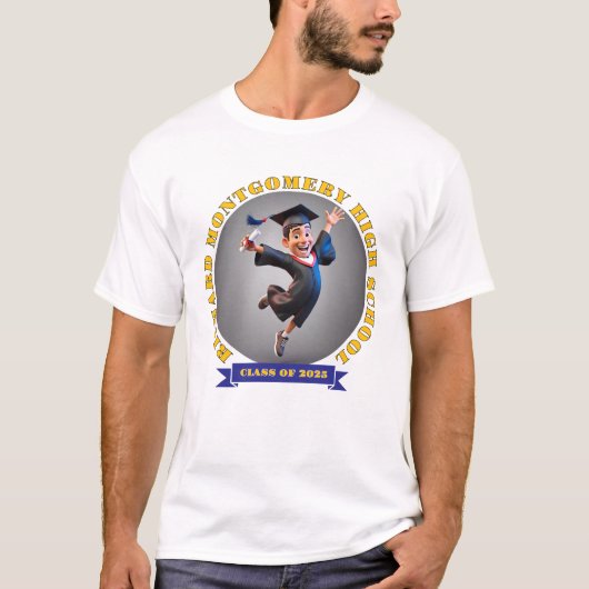 " ABSCHLUSS 2025 " T-Shirt (Vorderseite)