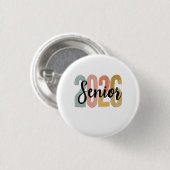Abschluss 2026 Abitur 2026 Geschenk für Abiturient Button (Vorne & Hinten)