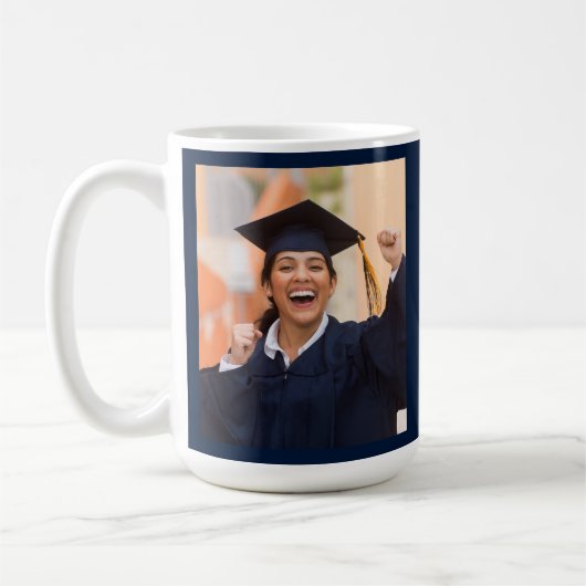 Abschluss 2026 Abschlussfoto individuell Kaffeetasse (Links)