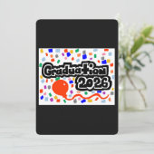 Abschluss 2026  feiertagskarte (Stehend Vorderseite)