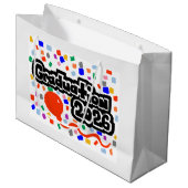 Abschluss 2026 große geschenktüte (Vorderseite Schrägansicht)