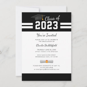 Abschluss 2026 Moderne Graduiertenparty Einladung