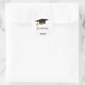 Abschluss 2026 Mützen Aufkleber (Tasche)