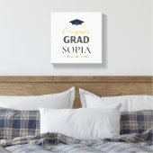 Abschluss 2026 Personalisierte Gratulation Absolve Leinwanddruck (Insitu (Schlafzimmer))