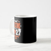 Abschluss 2026 Stolz Mutter eines Basketball-Senio Kaffeetasse (Vorderseite Links)