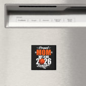 Abschluss 2026 Stolz Mutter eines Basketball-Senio Magnet (In Situ (Geschirrspüler))