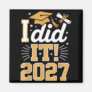 Abschluss 2027 Abschlussklasse 2027 Senior Magnet