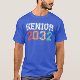 Abschluss 2032 Abitur Retro Vintage lustig T-Shirt