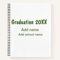 Abschluss 20XX Jahr Jahr Name Schule Grün modern