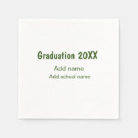 Abschluss 20XX Jahr Jahr Name Schule Grün modern
