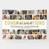 Abschluss 26 Foto Collage Graduate Banner (Horizontal)