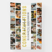 Abschluss 26 Foto Collage Graduate Banner (Vertikal)