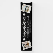 Abschluss 2 Foto - Glückwunsch Absolvent Banner (Vertikal)