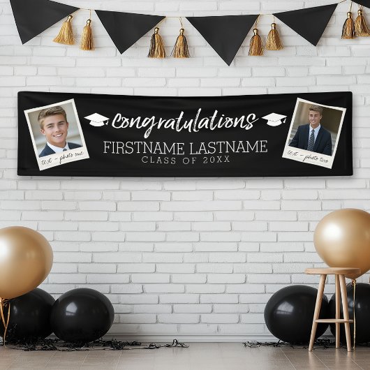 Abschluss 2 Foto - Glückwunsch Absolvent Banner