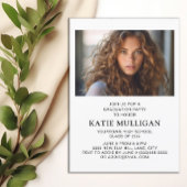 Abschluss 2 Foto White Graduation Party