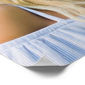 Abschluss 2 Fotos Extravagante Jahrtypografie Poster (Ecke)