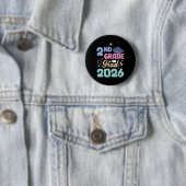 Abschluss 2. Klasse 2026 Stolz auf den Absolventen Button (Beispiel)