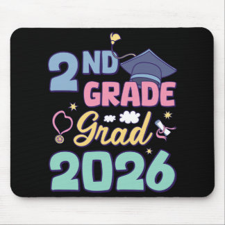 Abschluss 2. Klasse 2026 Stolzer Absolvent Zweite  Mousepad