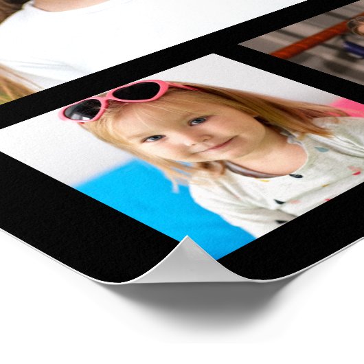 Abschluss 32 Foto Collage Class Jahr Custom Poster (Ecke)