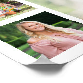 Abschluss 35 Foto Collage Class Jahr Graduate Poster (Ecke)