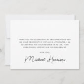 ABSCHLUSS 3 FOTO DANKESKARTE (Rückseite)