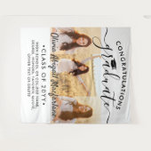 Abschluss 3 FotoCollage Große, moderne Umgebung Wandteppich (Vorderseite (Horizontal))