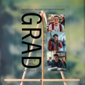 Abschluss 3 Fotos verschleiern einfaches Akryllisc Acrylschild (Neutral)