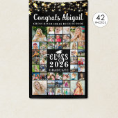 Abschluss 42 Foto Collage Script-Klasse Jahr Banner