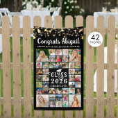 Abschluss 42 Foto Collage Script-Klasse Jahr Banner