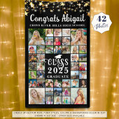 Abschluss 42 Foto Collage Script-Klasse Jahr Banner