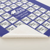 Abschluss 44 FotoCollage (veränderbar LILA) Sherpadecke (3/4)