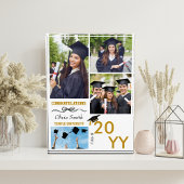 Abschluss 4 Benutzerdefiniertes Foto, Graduierung  Fotoblock