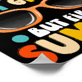 Abschluss 4 bis 5. Klasse, aber erster Sommer Poster (Ecke)