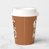 Abschluss 4 Foto Moderne personalisierte Terrakott Pappbecher (Rechts)