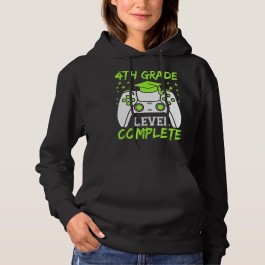 Abschluss 4. Stufe Abschluss Hoodie (Vorderseite)