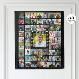 Abschluss 55 - Farbhintergrund für die FotoCollage Wandteppich