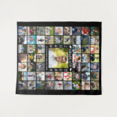 Abschluss 55 - Hintergrundfarbe für Fotocollage Wandteppich (Vorderseite (Horizontal))