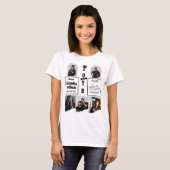 Abschluss 5 Foto-Feier Absolventenvorlage T-Shirt (Vorne ganz)