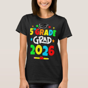 Abschluss 5. Klasse 2026 Grundschule  T-Shirt