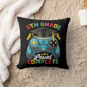 Abschluss 5. Klasse Abitur Gaming Gamer Kissen