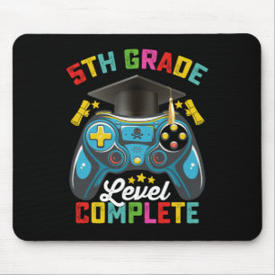 Abschluss 5. Klasse Abitur Gaming Gamer Mousepad