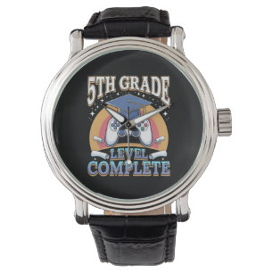 Abschluss 5. Klasse Gaming Gamer Armbanduhr