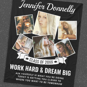 Abschluss 6 Foto Uni Fleecedecke