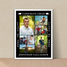 Abschluss 8 Foto-Collage Herzlichen Glückwunsch zu