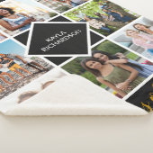 Abschluss 8 Foto Grid Black and Gold Graduate Sherpadecke (3/4)