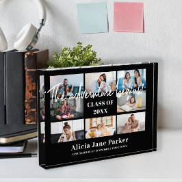 Abschluss 8 Foto-Kollage-Klasse für Jahreszins Fotoblock